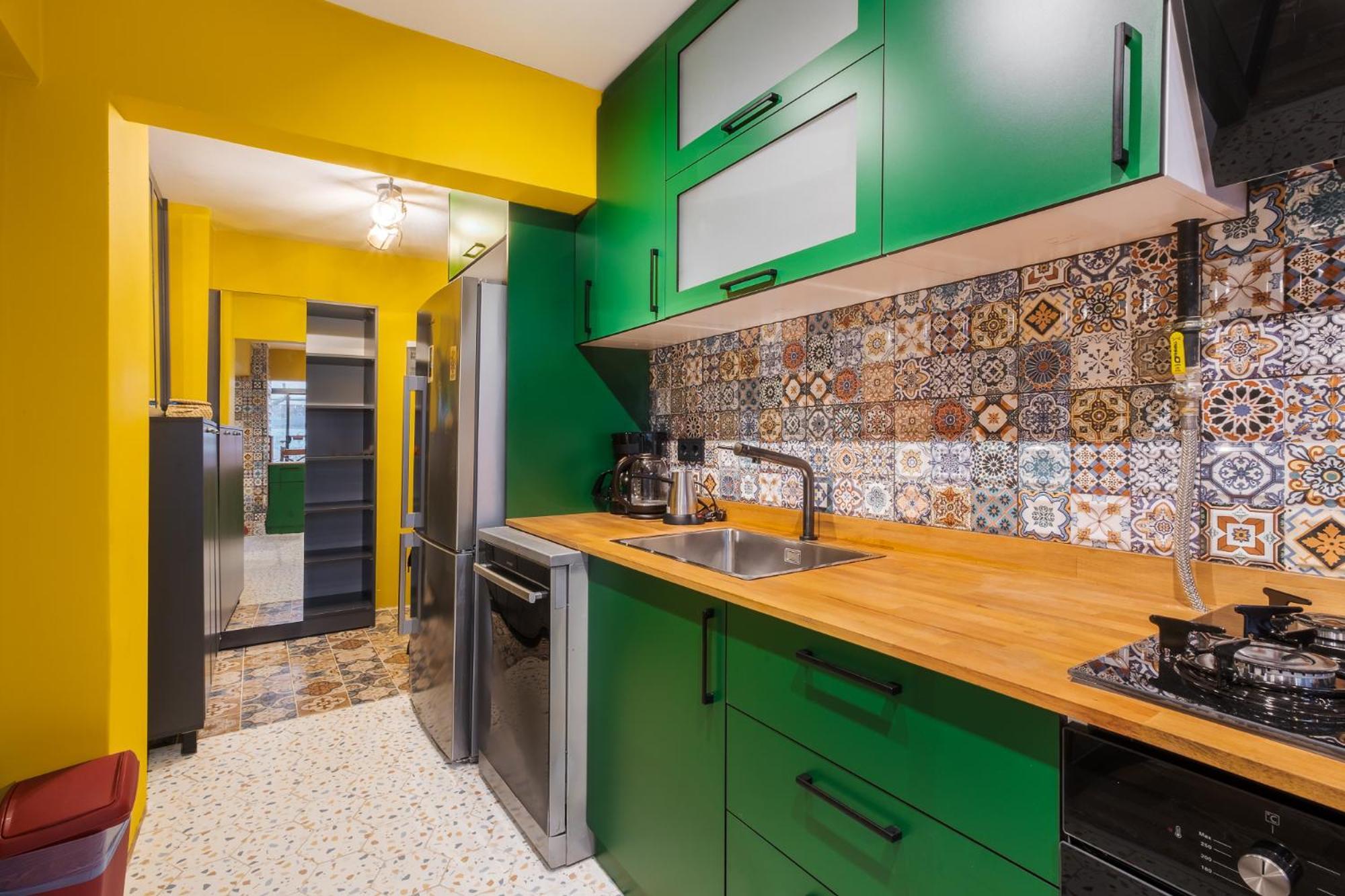 Flat W Jacuzzi And Backyard 6 Min To Kadikoy Coast Daire *