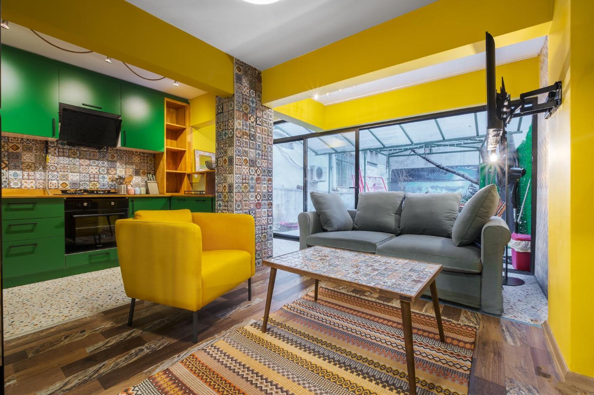 Flat W Jacuzzi And Backyard 6 Min To Kadikoy Coast Daire İstanbul
